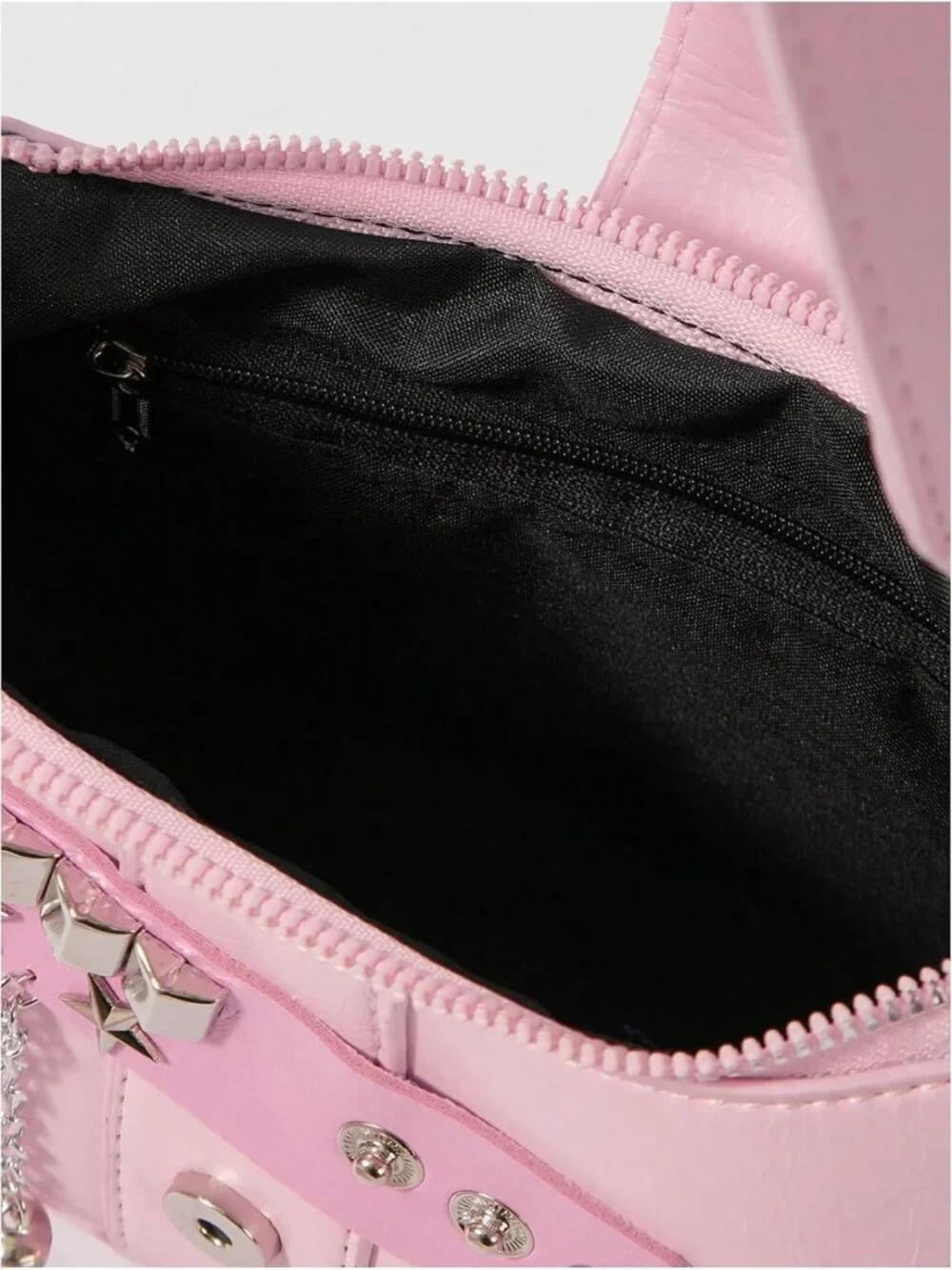 Y2K Star Embroidery Mini Chain Hobo Bag | Trendy Shoulder Handbag & Purse